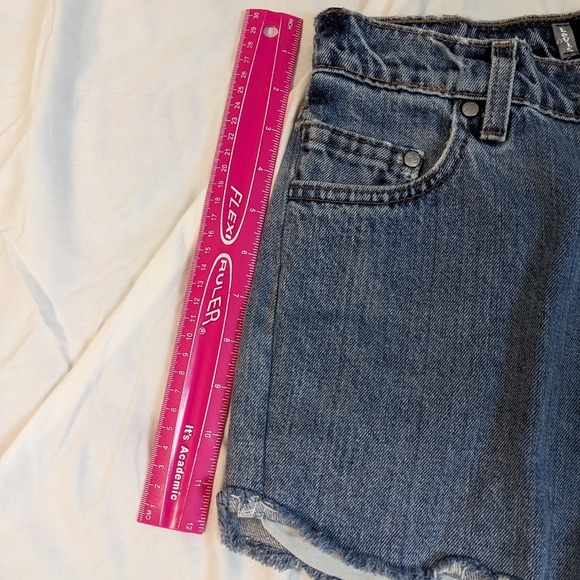 Levi's Silver Tab Repurposed Upcycled Cutoff Shorts - Picture 6 of 7